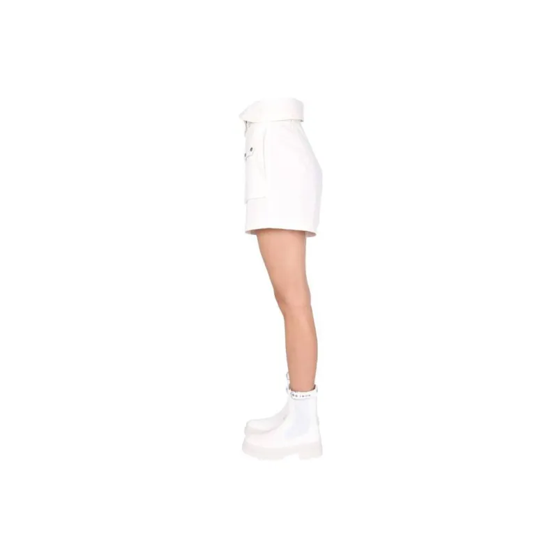 PHILOSOPHY DI LORENZO SERAFINI High Waist Folded Shorts-2