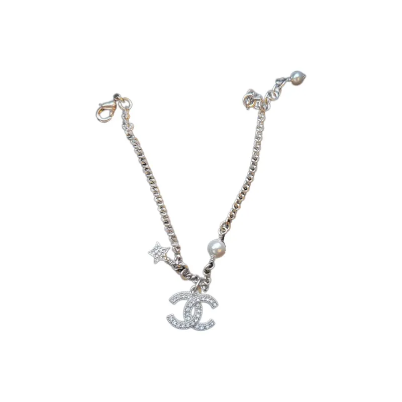 CHANEL Metal, Rhinestone Necklaces Women's-0