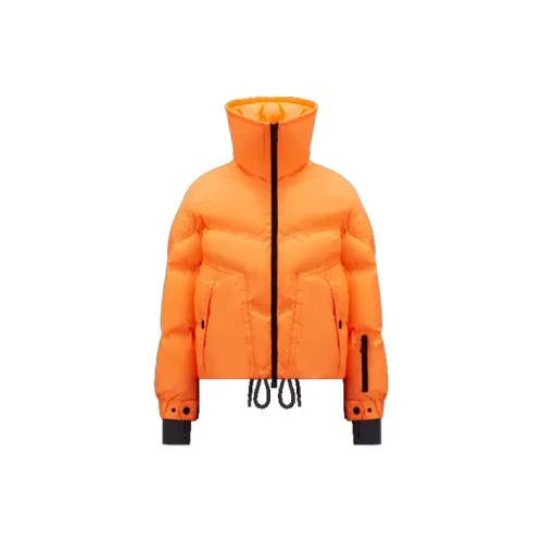 Moncler Down Jackets Women's Fluorescent Orange