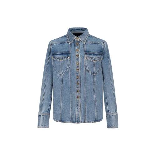 JOHN RICHMOND Denim Jackets Women's Blue