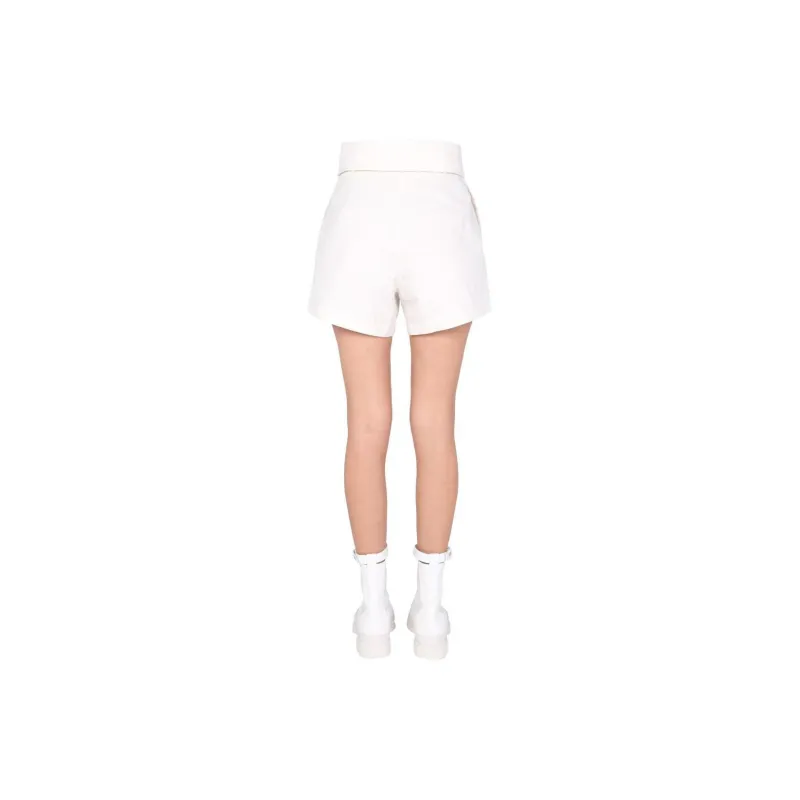 PHILOSOPHY DI LORENZO SERAFINI High Waist Folded Shorts-1