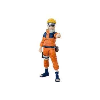 BANDAI Naruto Uzumaki S.H.Figuarts Naruto The Most Unpredictable Prankster Ninja Action Figures