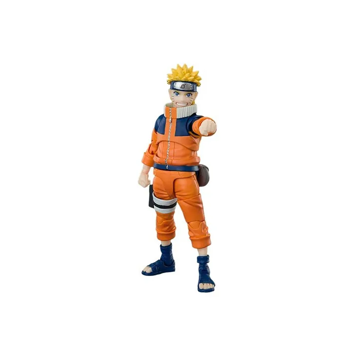 BANDAI Naruto Uzumaki S.H.Figuarts Naruto The Most Unpredictable Prankster Ninja Action Figures-0