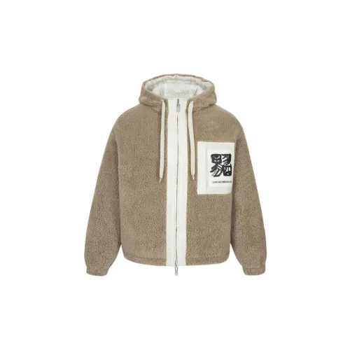 EMPORIO ARMANI×JY Limited Edition Puffer Jackets Women's Camel