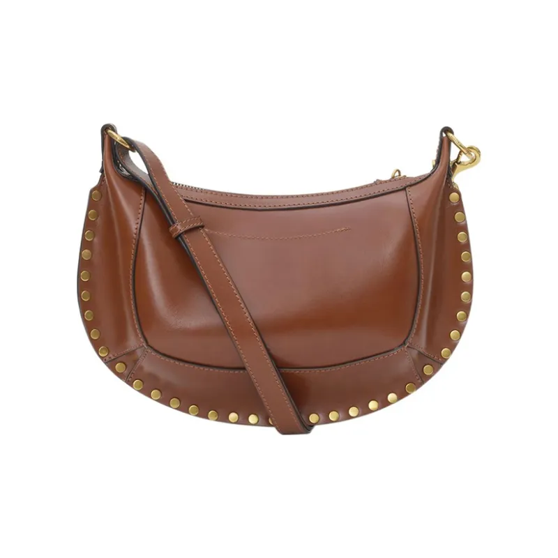 ISABEL MARANT Oskan Moon Zipped Shoulder Bag-3