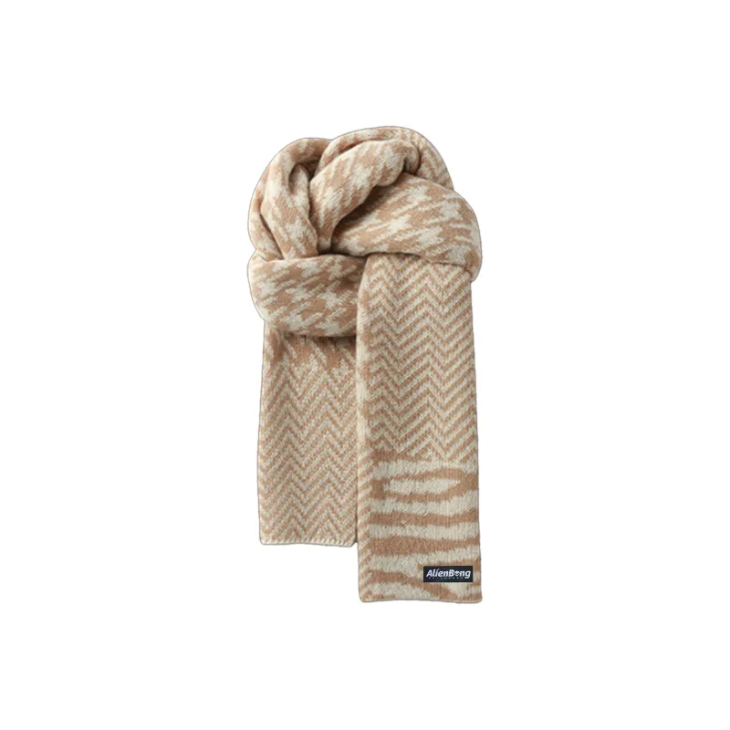 ALIEN BANG Knit Scarves Unisex-1