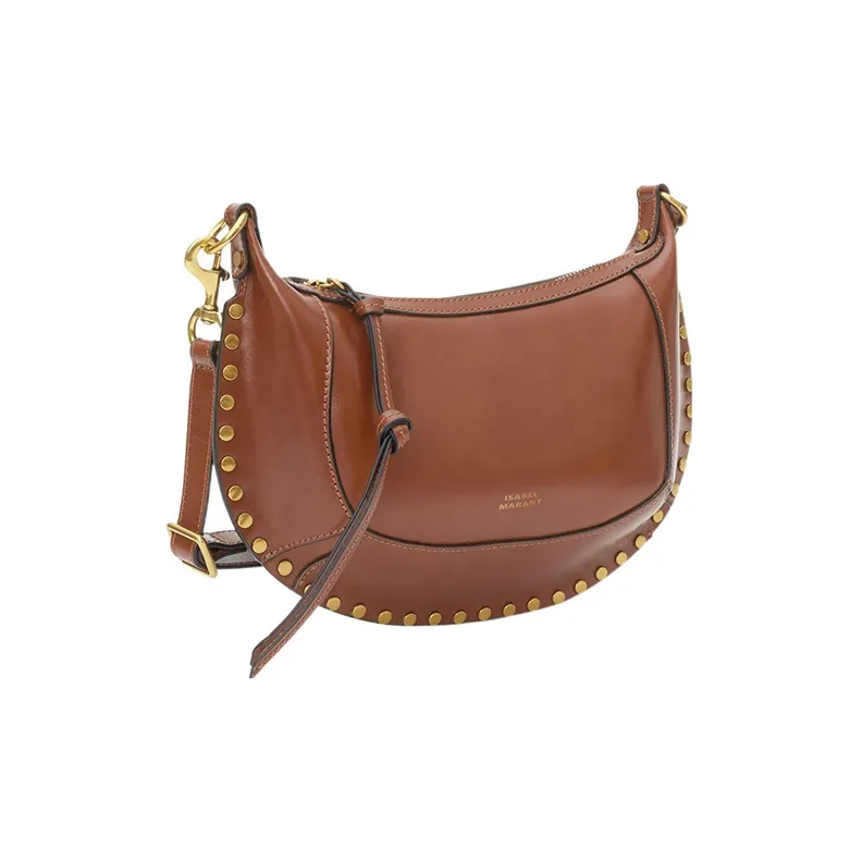 ISABEL MARANT Oskan Moon Zipped Shoulder Bag-2