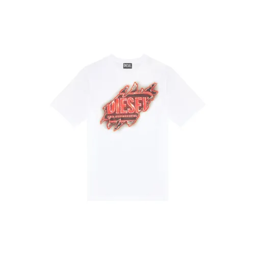 DIESEL T-Shirts Men White