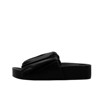 JIL SANDER Odor Resistant Slide Slippers Women's Black