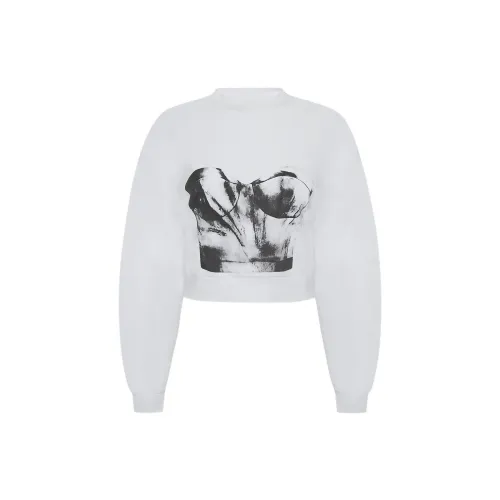 Alexander McQueen Sweatshirts Women's White/Black