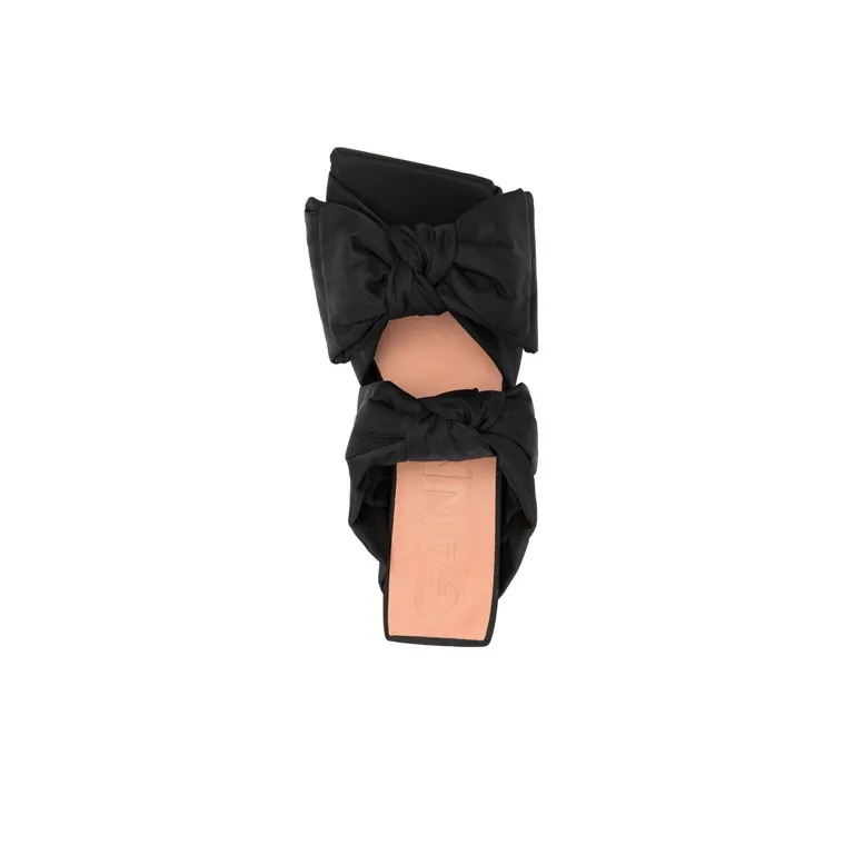 GANNI Bow XX 60mm Sandals-4
