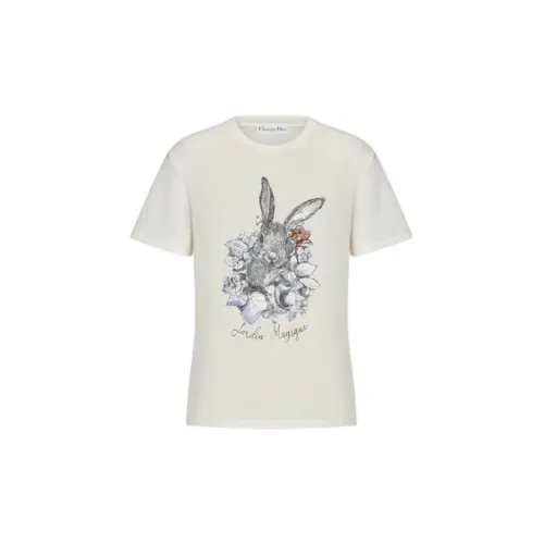 DIOR T-Shirts Women's Off White