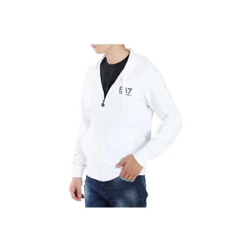 EMPORIO ARMANI EA7 Sweatshirts Men White