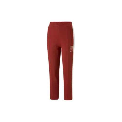 Vogue X PUMA Knitted Sweatpants Women's Red