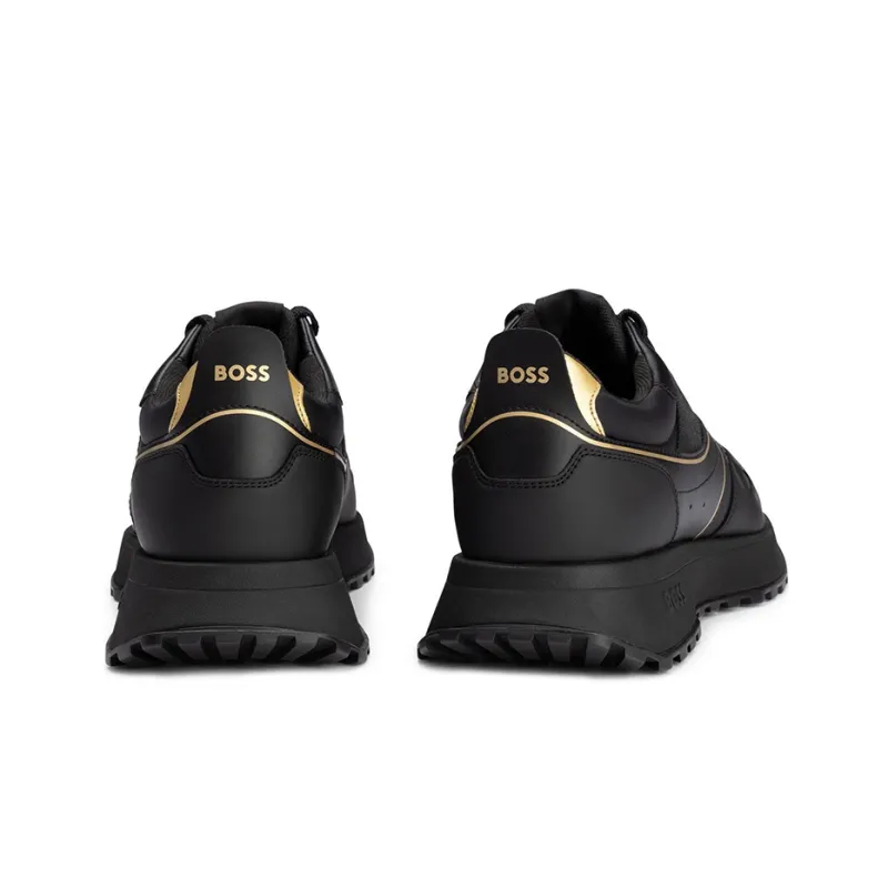 HUGO BOSS Cushioning Low-Top Sports Casual Shoes Men's Black-3