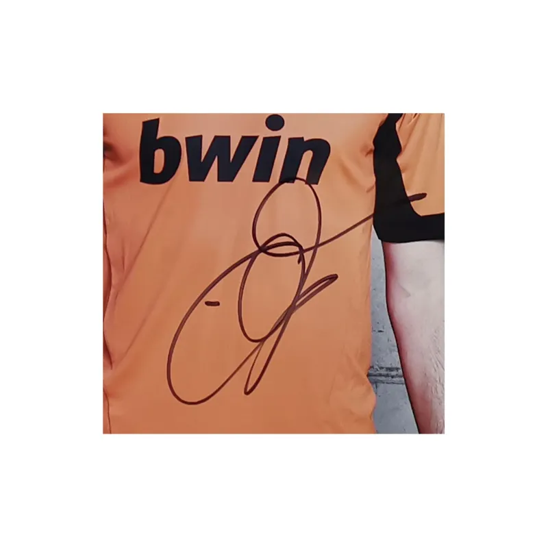Huayitaojin Football Fan Supply Photo Framed Includes PSA DNA Certificate Of Authenticity-1