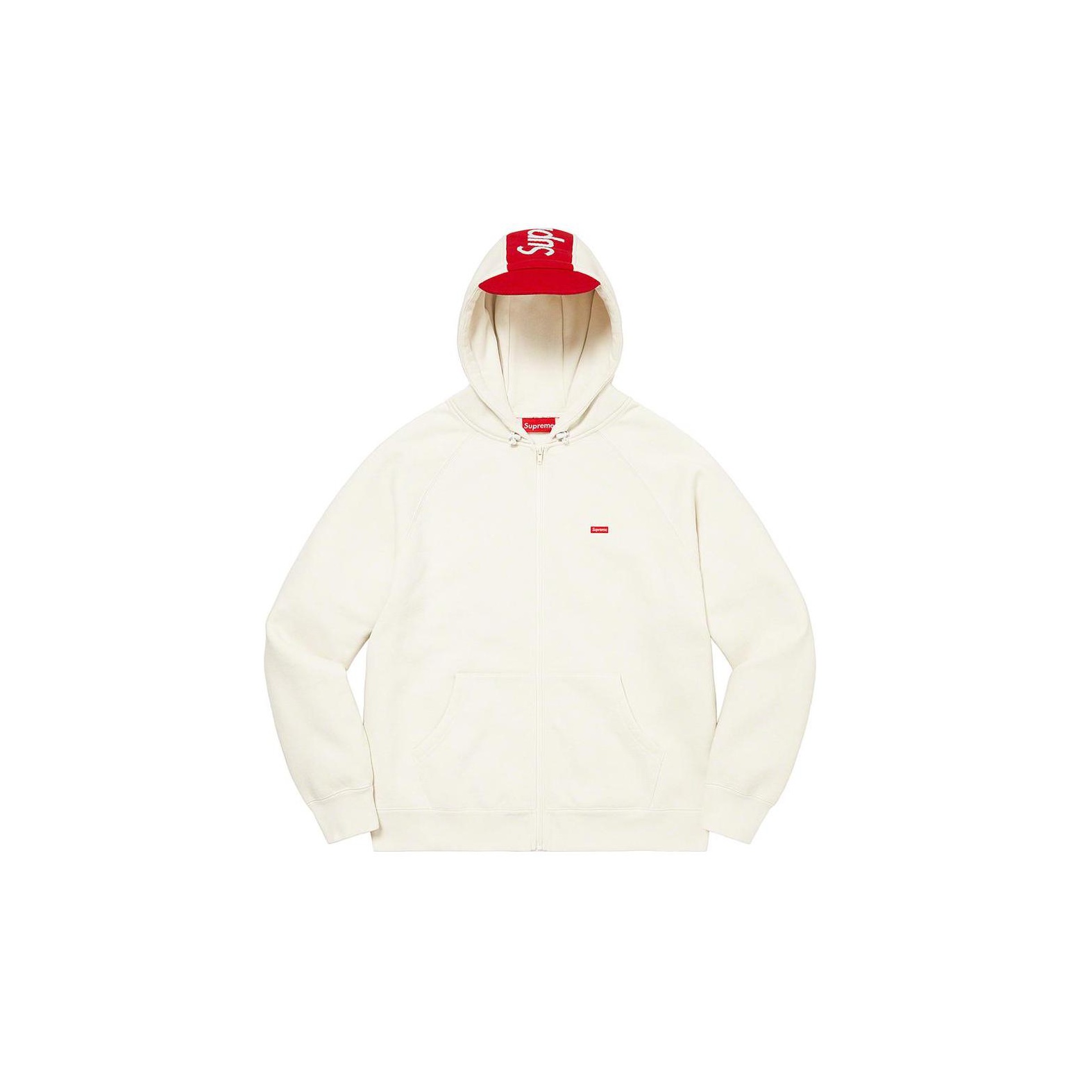 bebcdrshop trends supreme brim zip up hooded sweatshirt - POIZON