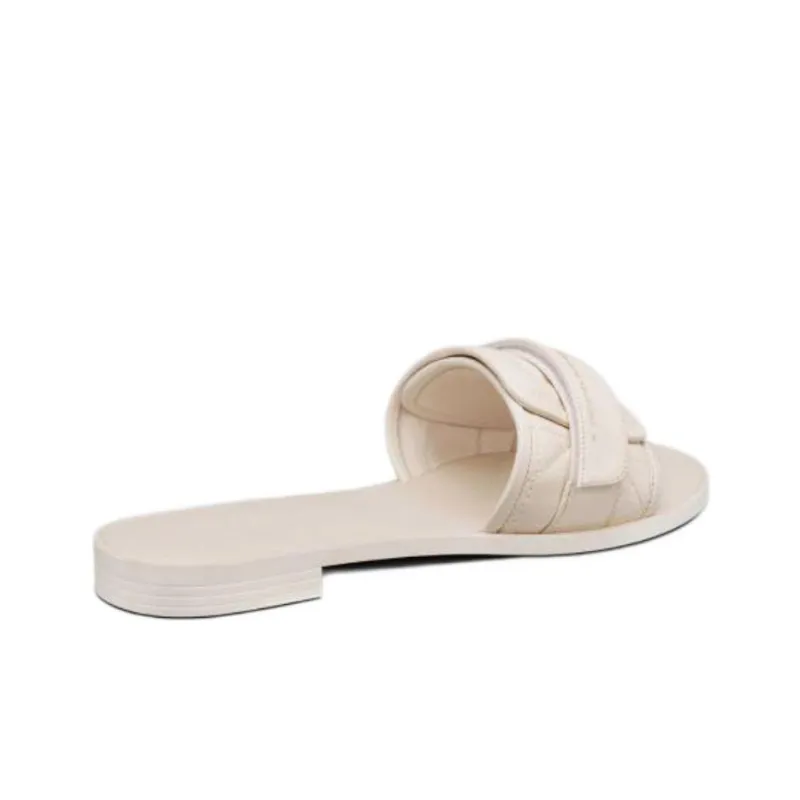 DIOR Diorevolution Slide Slippers Women's White-3
