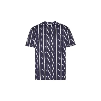 Valentino T Shirts Men Blue