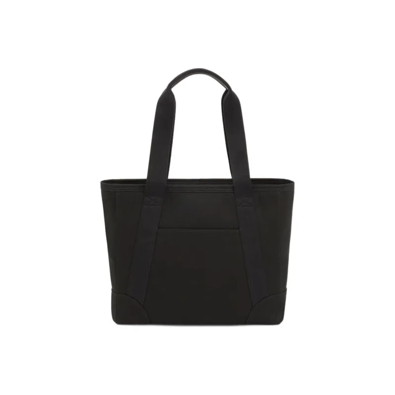 KENZO Canvas Blend 100% Cotton Tote Bag Shopping Bag Canvas Bag Handbags Large Size Unisex Black-2