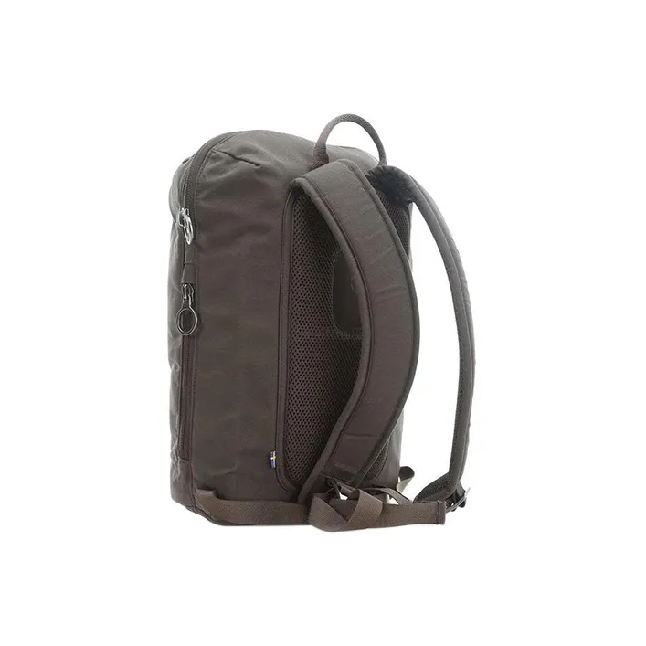Fjallraven Laptop Backpack Small Size Unisex Black Olive-2