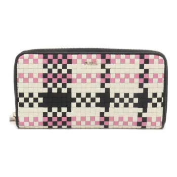 Furla Delicate Calfskin Wallet Women's White Black Pink