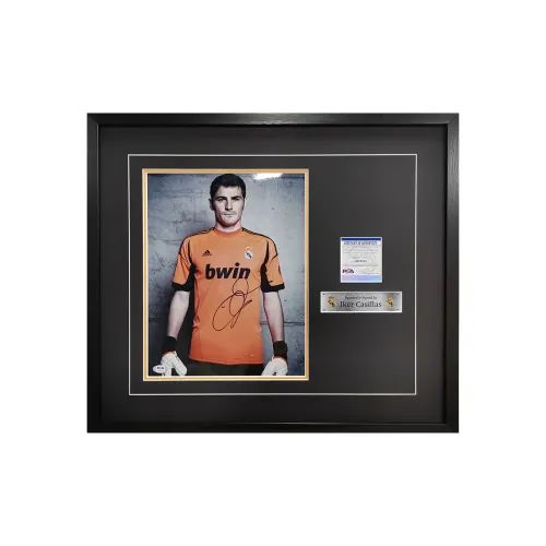 Huayitaojin Football Fan Supply Photo Framed Includes PSA DNA Certificate Of Authenticity