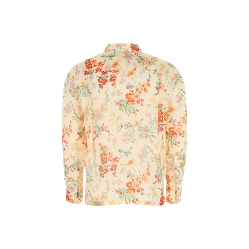 BODE Flowering Crabapple Short Sleeve Shirt-1