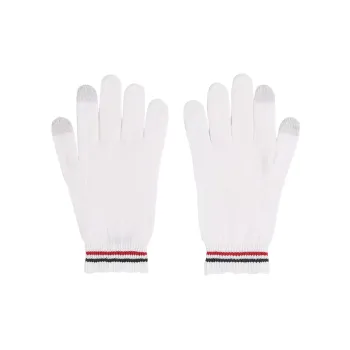 THOM BROWNE Knit Glove Women's White