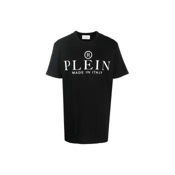 PHILIPP PLEIN Ss Logos Round neck T shirt