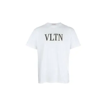 Valentino Vltn Logo Embroidered Crewneck T-Shirt