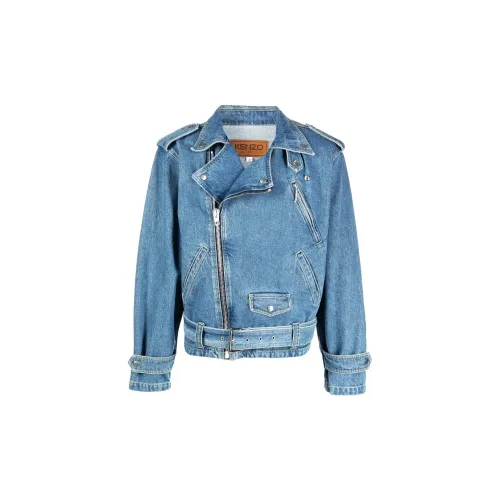 KENZO Denim Jacket Men Blue