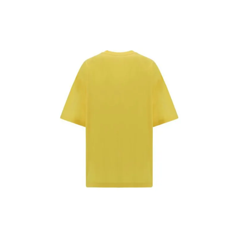 MARNI Oversized Logo T Shirts Yellow-1