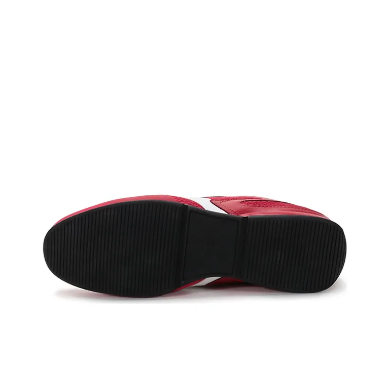 HUGO BOSS Casual Shoes Men Low-Top White/Red-5