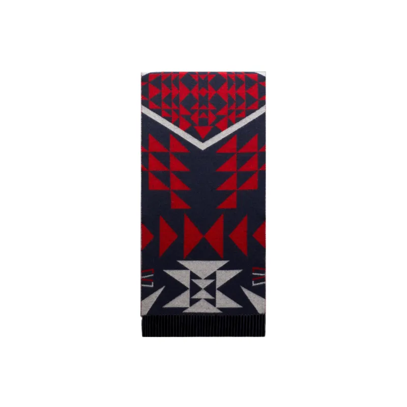 Moncler Knit Scarves Men's Dark Blue-1