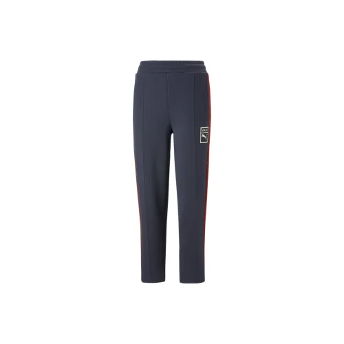 Vogue X PUMA Knitted Sweatpants Women's Dark Blue