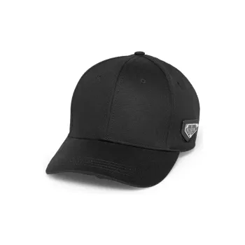 PHILIPP PLEIN Cotton Baseball Caps Unisex Black