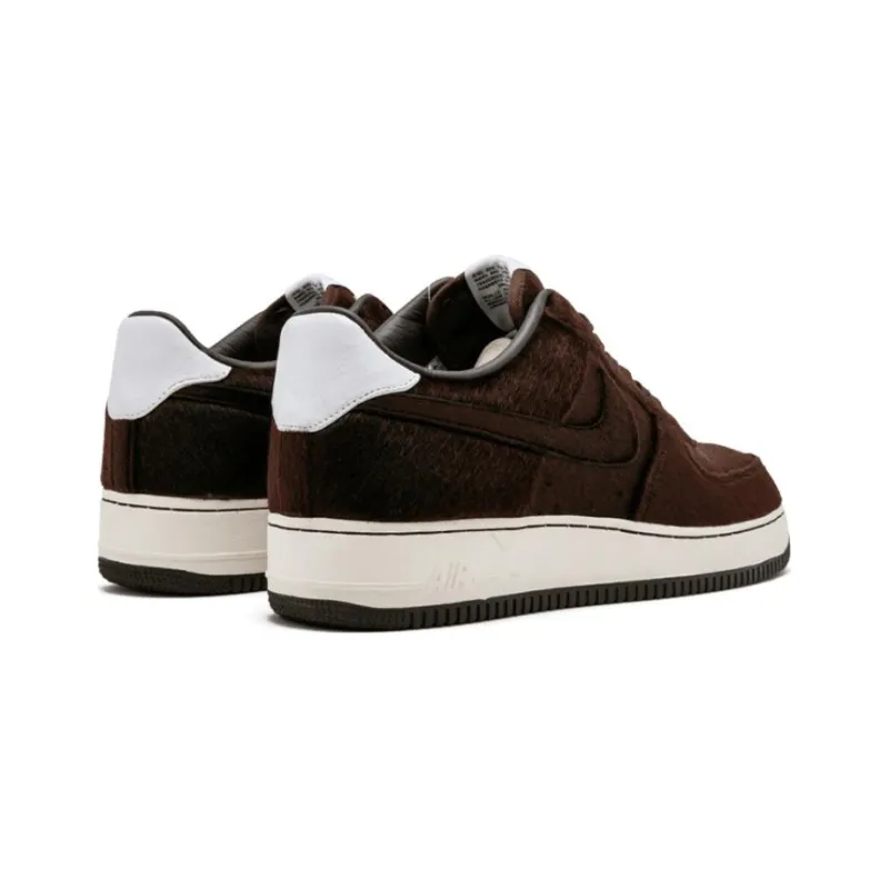 Nike Air Force 1 Low Prm Tz 'Bearbrick Dark Brown'-3