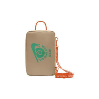 Nike Fabric Shoe Box Bag, Shoe Pouch Medium Size Unisex Calamus/Safety Orange