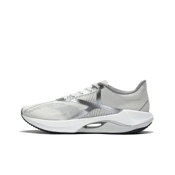 LiNing Super Light 20 Durable Breathable Low Top Casual Running Shoes Men's Gray Silver