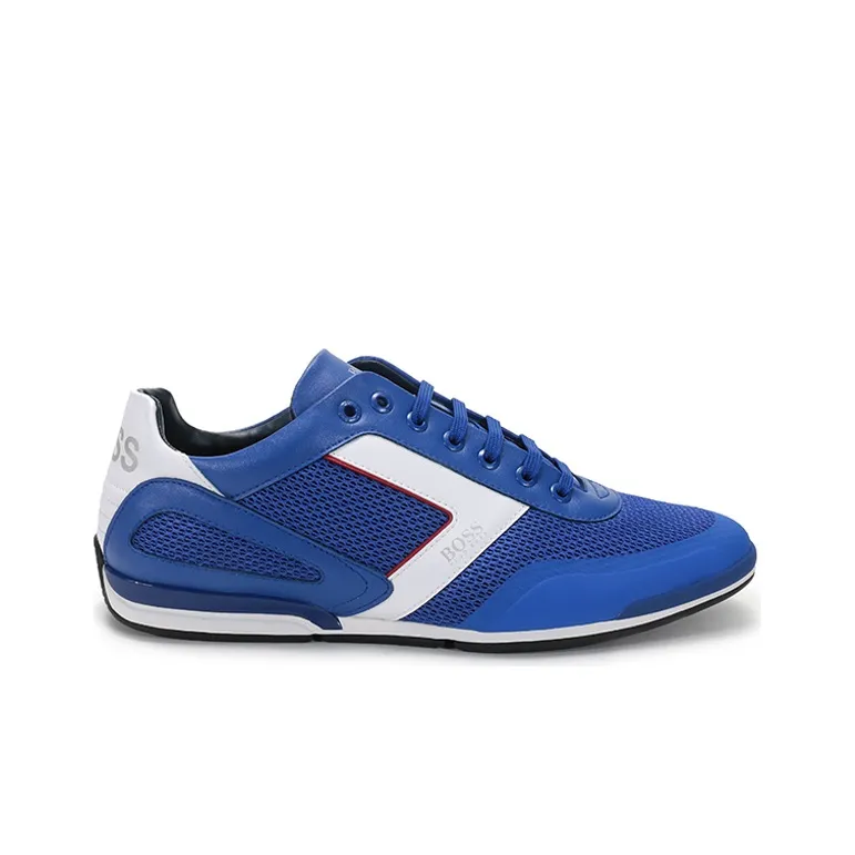 HUGO BOSS Casual Shoes Men Low Top White/Blue-1