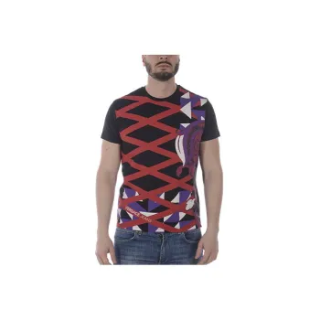 VERSACE JEANS T Shirts Men Black