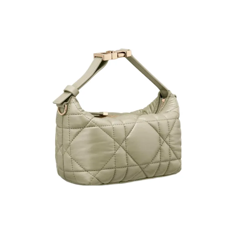 DIOR DiorTravel Cow Leather Clutch Small Size Women's Green-1