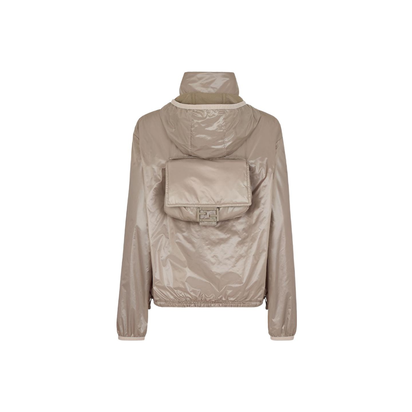 【関税&送料込】Fendi Cappuccino Polyester Windbreaker Fendi Cappuccino Polyester Windbreaker | italist