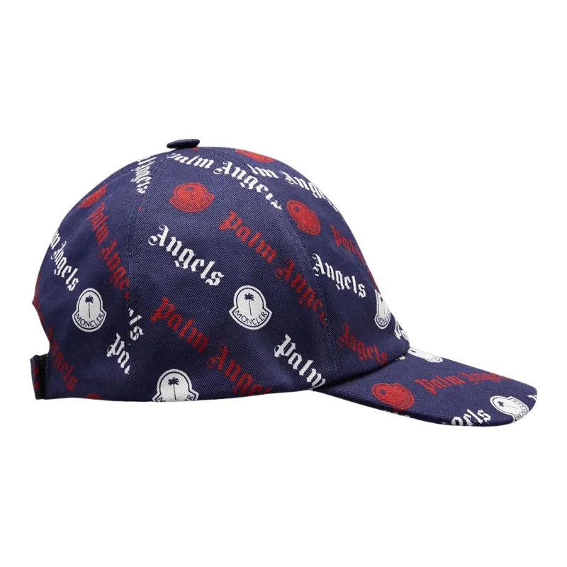 Moncler X Palm Angels Logo Print Baseball Cap-1