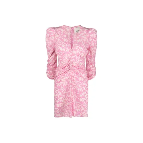 ISABEL MARANT Long-Sleeved Dresses Women's Pink