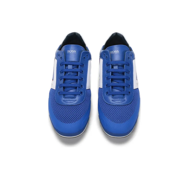 HUGO BOSS Casual Shoes Men Low Top White/Blue-3