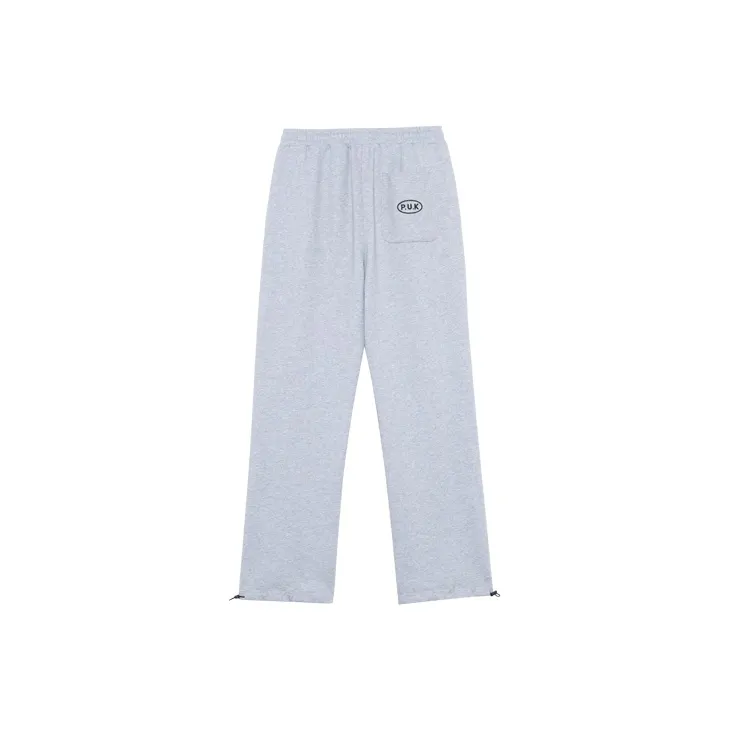 PUK 2023 Spring/summer Sports Pants Unisex Gray-1