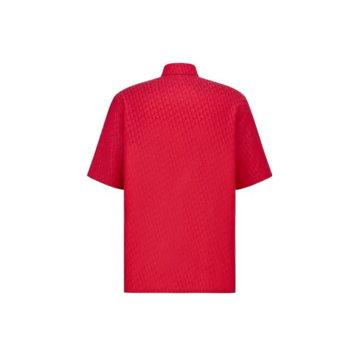 DIOR Shirts Men Red-1