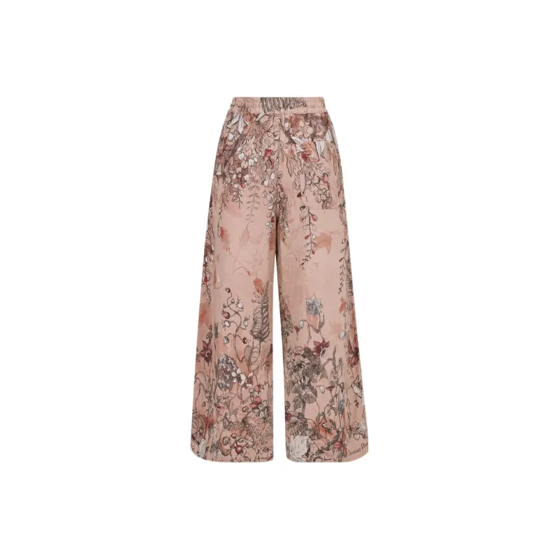 DIOR SS23 Chinese New Year SS23 Casual Pants Women's Rose Pink-1